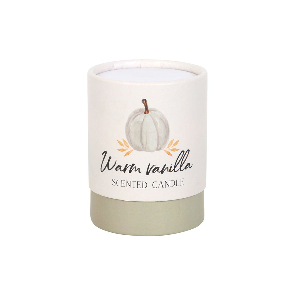 Cosy Pumpkin Warm Vanilla Fragranced Candle