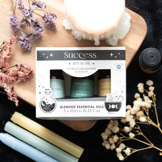 Success Ritual Blended Trio of Essential Oils