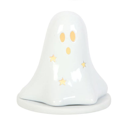 The Little Ghost Tealight and Incense Cone Holder