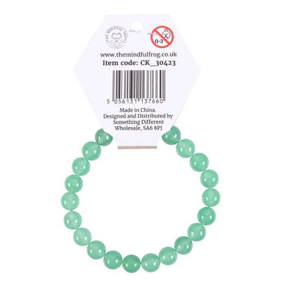 Heart Chakra Green Aventurine Natural Gemstone Bracelet