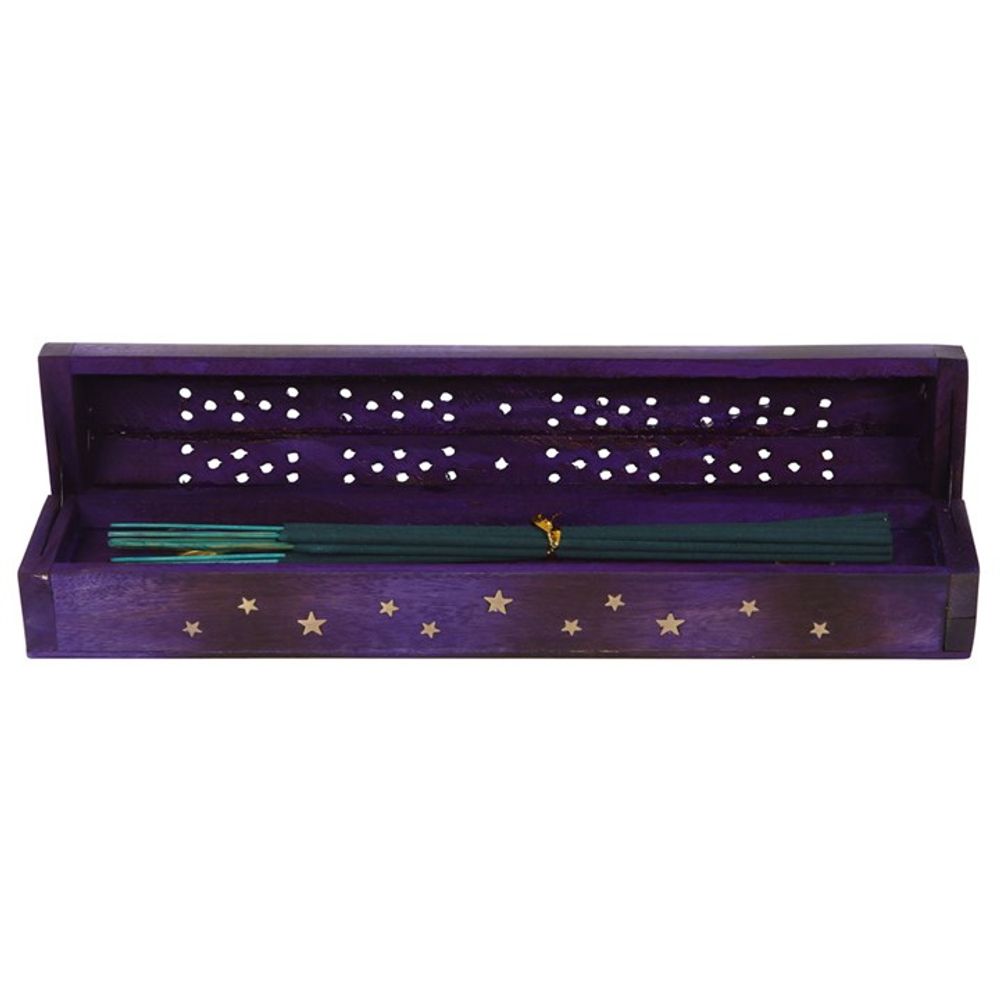 Shining Star Mango Wood Bergamot Incense Box Set