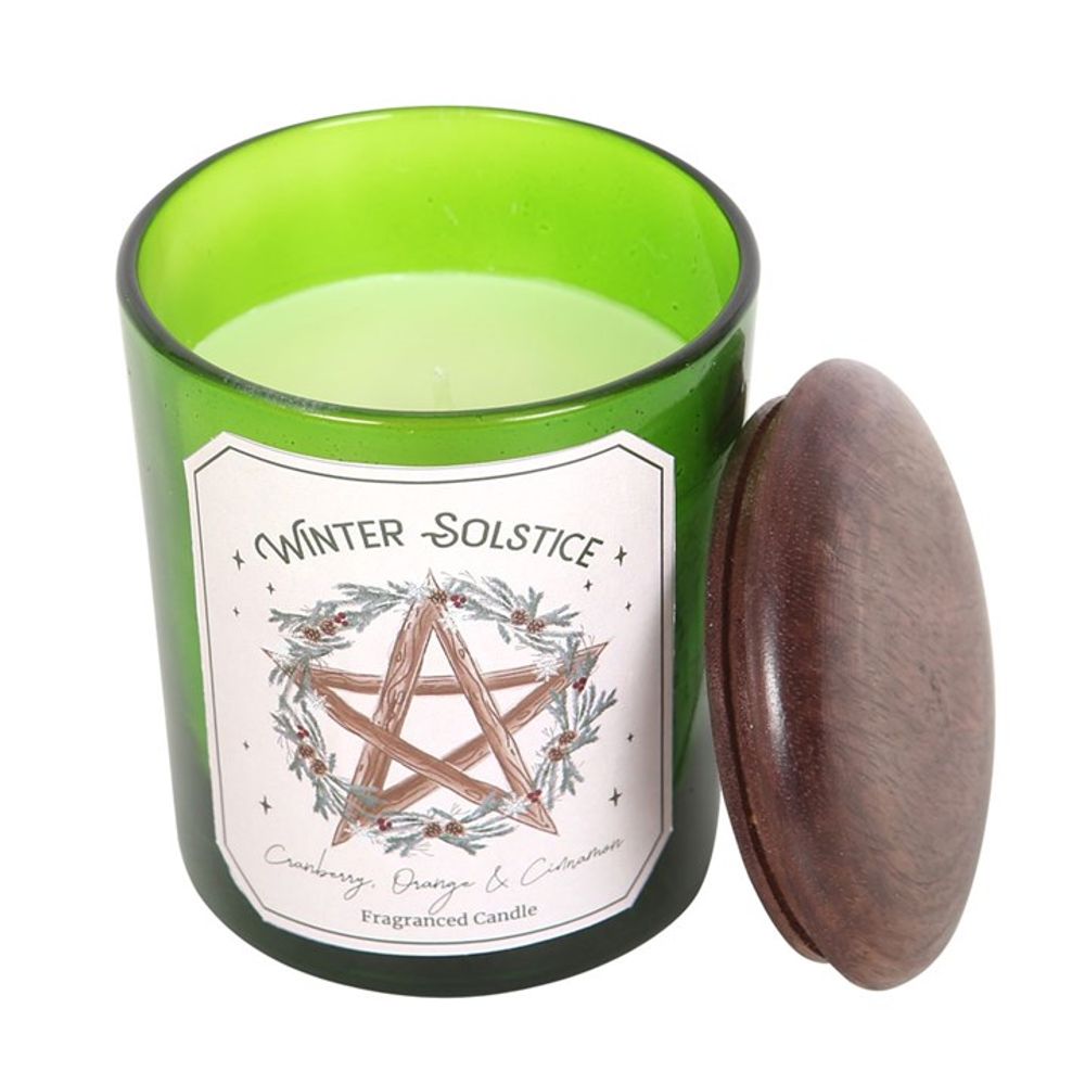 Winter Solstice Cranberry, Orange & Cinnamon Infused Candle