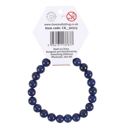 Throat Chakra Lapis Lazuli Natural Gemstone Bracelet