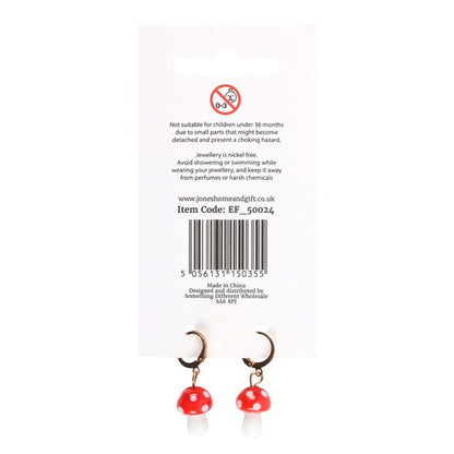 Toadstool Dangle Earrings