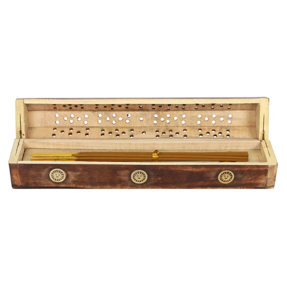 Golden Sun Mango Wood Patchouli & Orange Incense Box Set