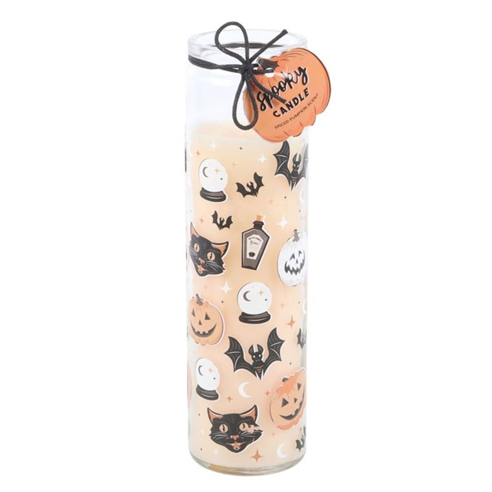 Spooky Spiced Pumpkin Scented Tube Candle