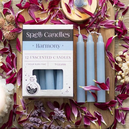 Pack of 12 Harmony Spell Candles