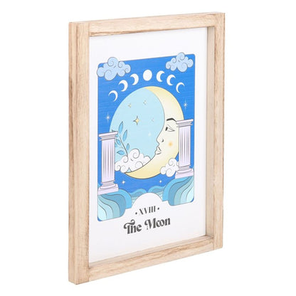 The Moon Celestial Framed Print